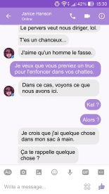 Discussion avec Janice : page 28