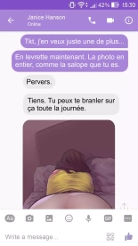 Discussion avec Janice : page 35