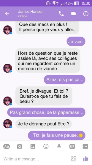 hentai Discussion avec Janice