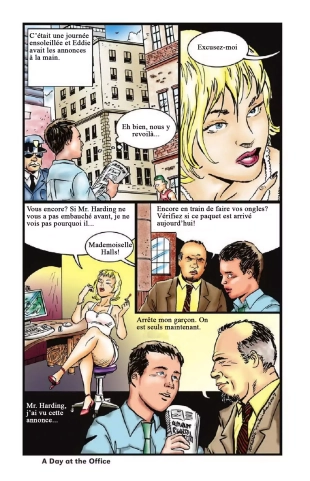 hentai - A day at the office - French