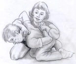 ANOTHER EROTIC GIRL WRESTLING : page 5