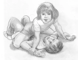ANOTHER EROTIC GIRL WRESTLING : page 6