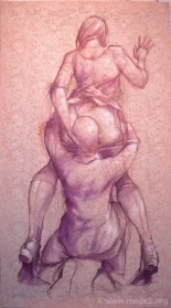 ANOTHER EROTIC GIRL WRESTLING : page 12