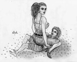 ANOTHER EROTIC GIRL WRESTLING : page 26