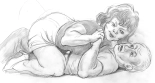 ANOTHER EROTIC GIRL WRESTLING : page 38
