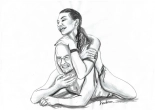 ANOTHER EROTIC GIRL WRESTLING : page 43