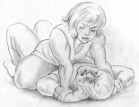 ANOTHER EROTIC GIRL WRESTLING : page 45