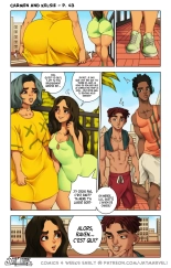 Carmen & Kelsie with Extras : page 44