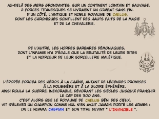 hentai Caspian, le Héros Salope