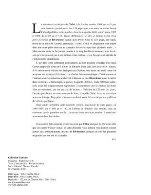 hentai Chloé, trop plein d'écumes