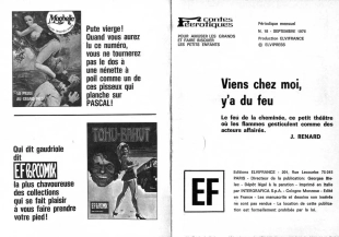 hentai Elvifrance - Contes féérotiques 18 - Viens chez moi, y'a du feu !