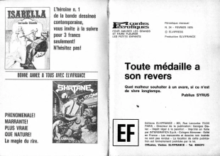 hentai Elvifrance - Contes féérotiques 34 - Toute médaille a son revers