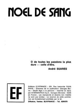 hentai Elvifrance - Hors-serie jaune - A14 - Noel de sang