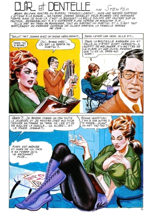 hentai Eric Stanton - Cuir et dentelle