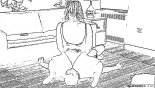 EROTIC FACE SITTING DRAWING : page 26