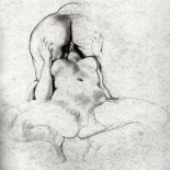 EROTIC FACE SITTING DRAWING : page 42