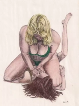 EROTIC GIRLS WRESTLING : page 2