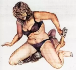 EROTIC GIRLS WRESTLING : page 9