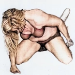 EROTIC GIRLS WRESTLING : page 14