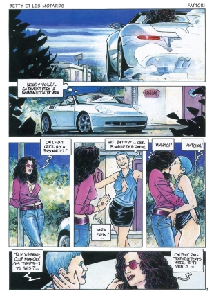 hentai Fattori - Betty et les motards