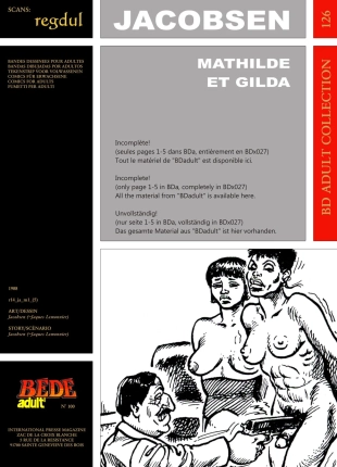 hentai Jacobsen - Mathilde et Gilda