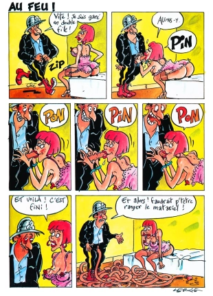 hentai Jacques Lerouge - Au feu !