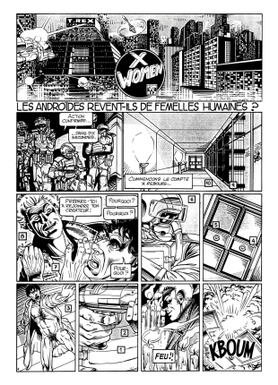 hentai José Rafael Fonteriz - Les X women : Les androïdes revent-ils de femelles humaines ?