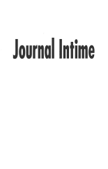 Journal intime : page 3