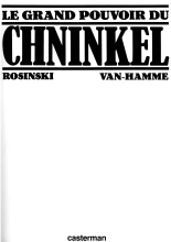 Le Grand Pouvoir du Chninkel : page 2