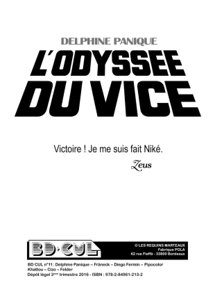 hentai L'Odyssée du Vice