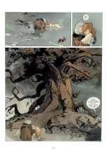 lumières de l'Amalou - 03 - Le village tordu : page 46