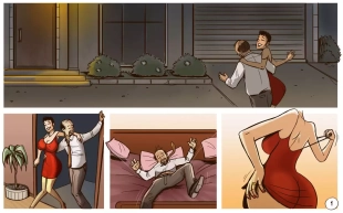 hentai Margarita : drunken room swap