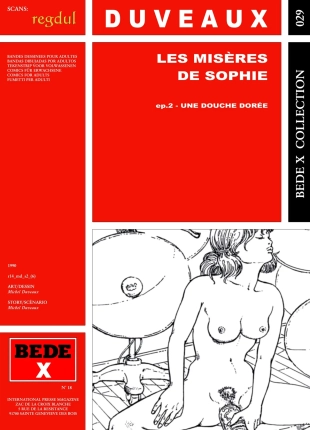 hentai Michel Duveaux - Les misères de Sophie #2 : Une douche dorée