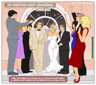 hentai My Wedding Night Gangbang