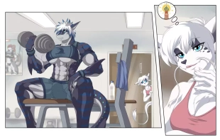hentai Nhala's Gym Hunting