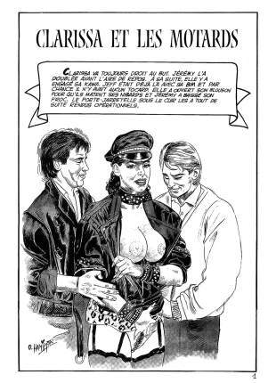 hentai O. Hamilton - Clarissa et les motards