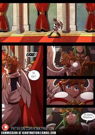 hentai Palutena X Pit Comic Part 2