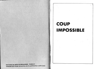 hentai PFA - Ed Bois de Boulogne - Série angoisse #1 Coup impossible