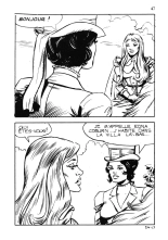 Série Jaune 23 - La dame rouge : page 47