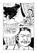 Série Jaune 23 - La dame rouge : page 61