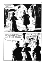 Série Jaune 23 - La dame rouge : page 71