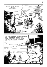 Série Jaune 23 - La dame rouge : page 75