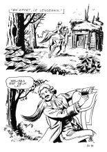 Série Jaune 23 - La dame rouge : page 84