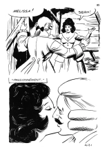 Série Jaune 23 - La dame rouge : page 85