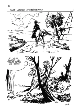 Série Jaune 23 - La dame rouge : page 86