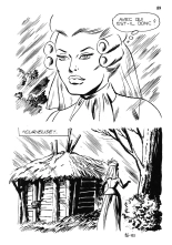 Série Jaune 23 - La dame rouge : page 89
