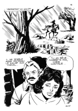 Série Jaune 23 - La dame rouge : page 91