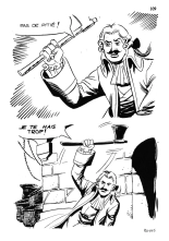Série Jaune 23 - La dame rouge : page 109