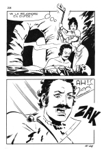 Série Jaune 23 - La dame rouge : page 218