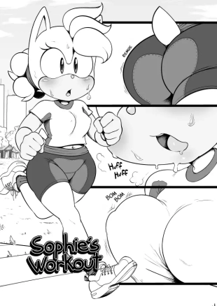 hentai Sophie's Workout